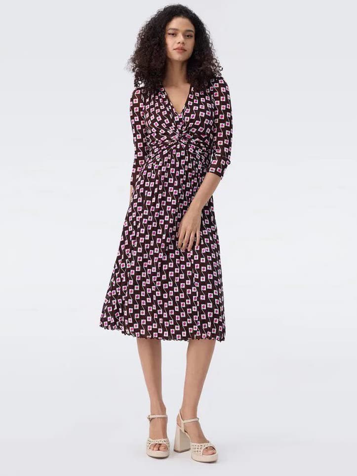Elegant grace women dress stock photo 12