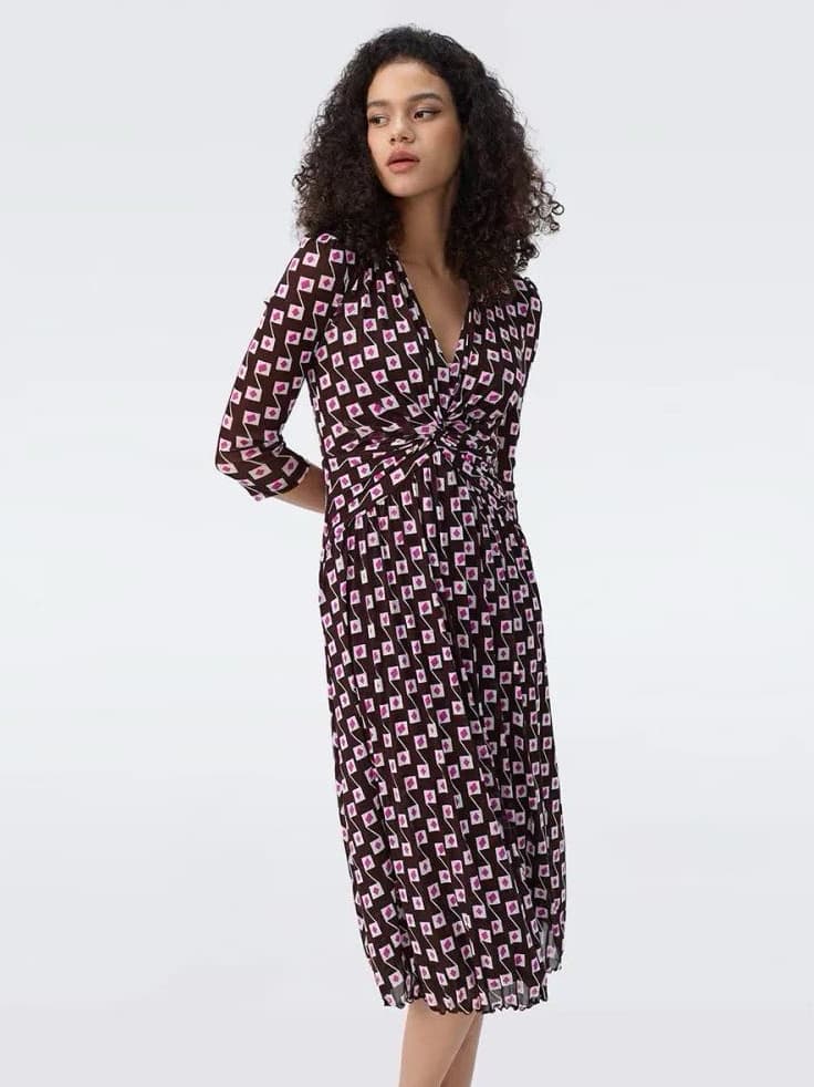 Elegant grace women dress stock photo 13