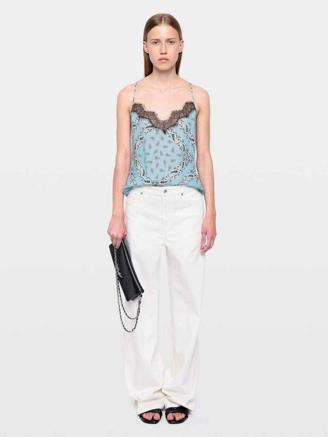 French-inspired unbranded women fashion stock photo 8
