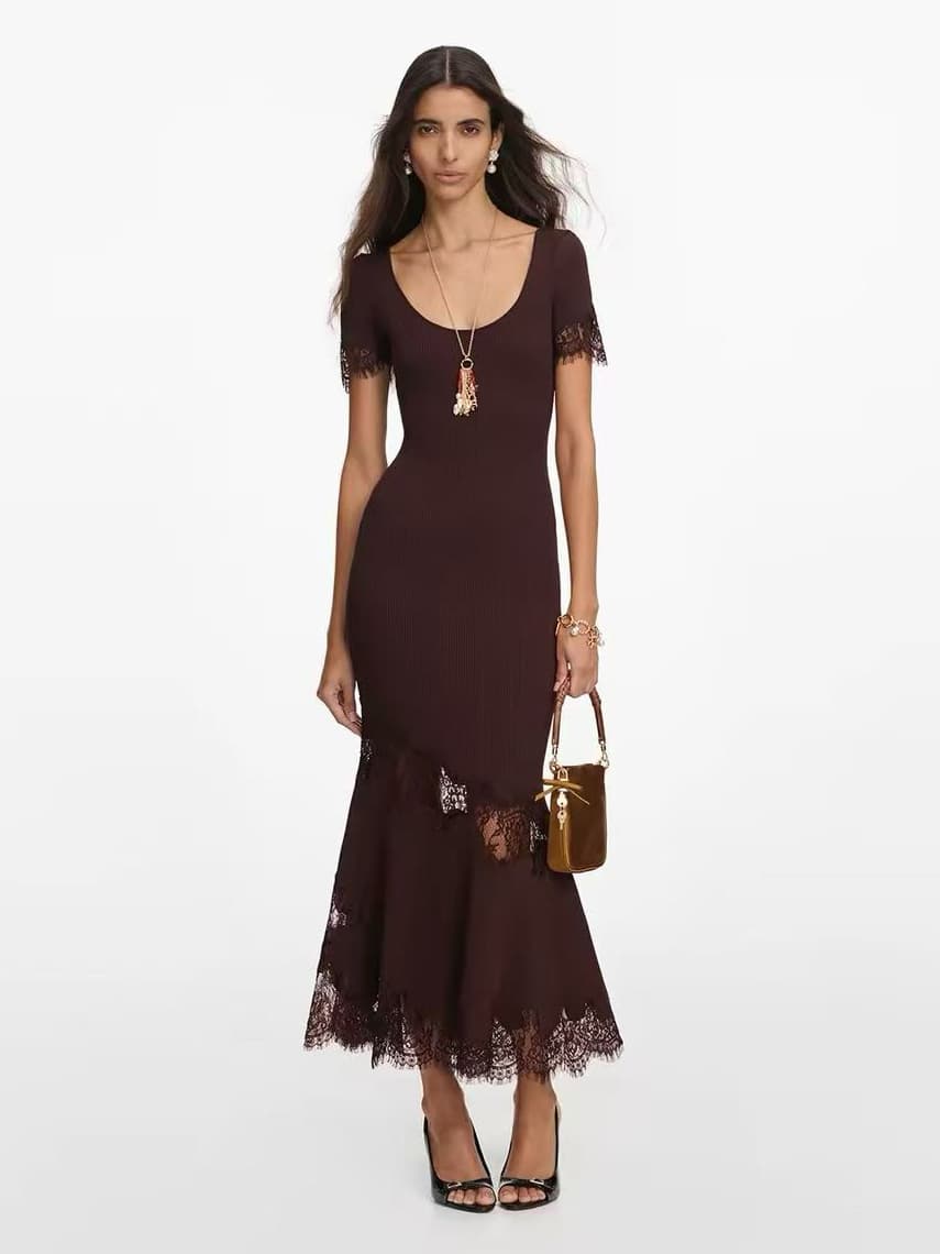 Elegant premium women dress stock photo 5