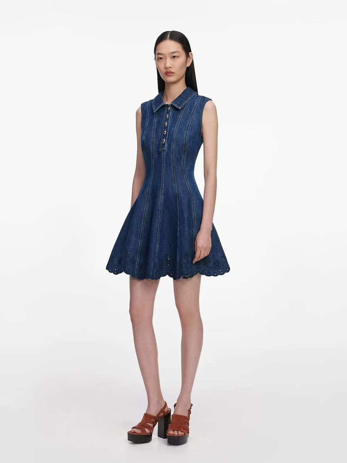 Elegant premium women dress stock photo 38