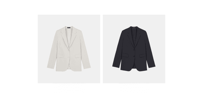 Elegant Linen-Blend Two-Button Blazer for Work - detail 13