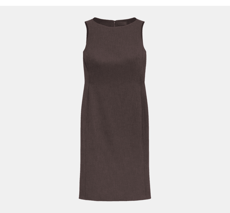 Elegant Sleeveless Boat-Neck Mermaid Dress - detail 12