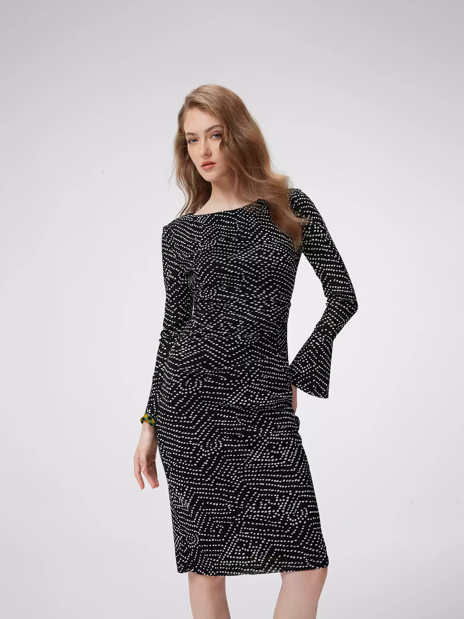 DVF Fall 2026 Reversible Mesh Dress - photo 3