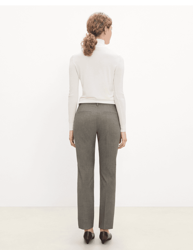 Elegant Tailored Wool-Blend Trousers - detail 5