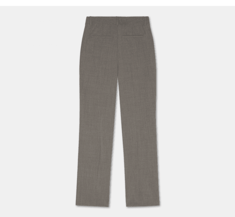 Elegant Tailored Wool-Blend Trousers - detail 9