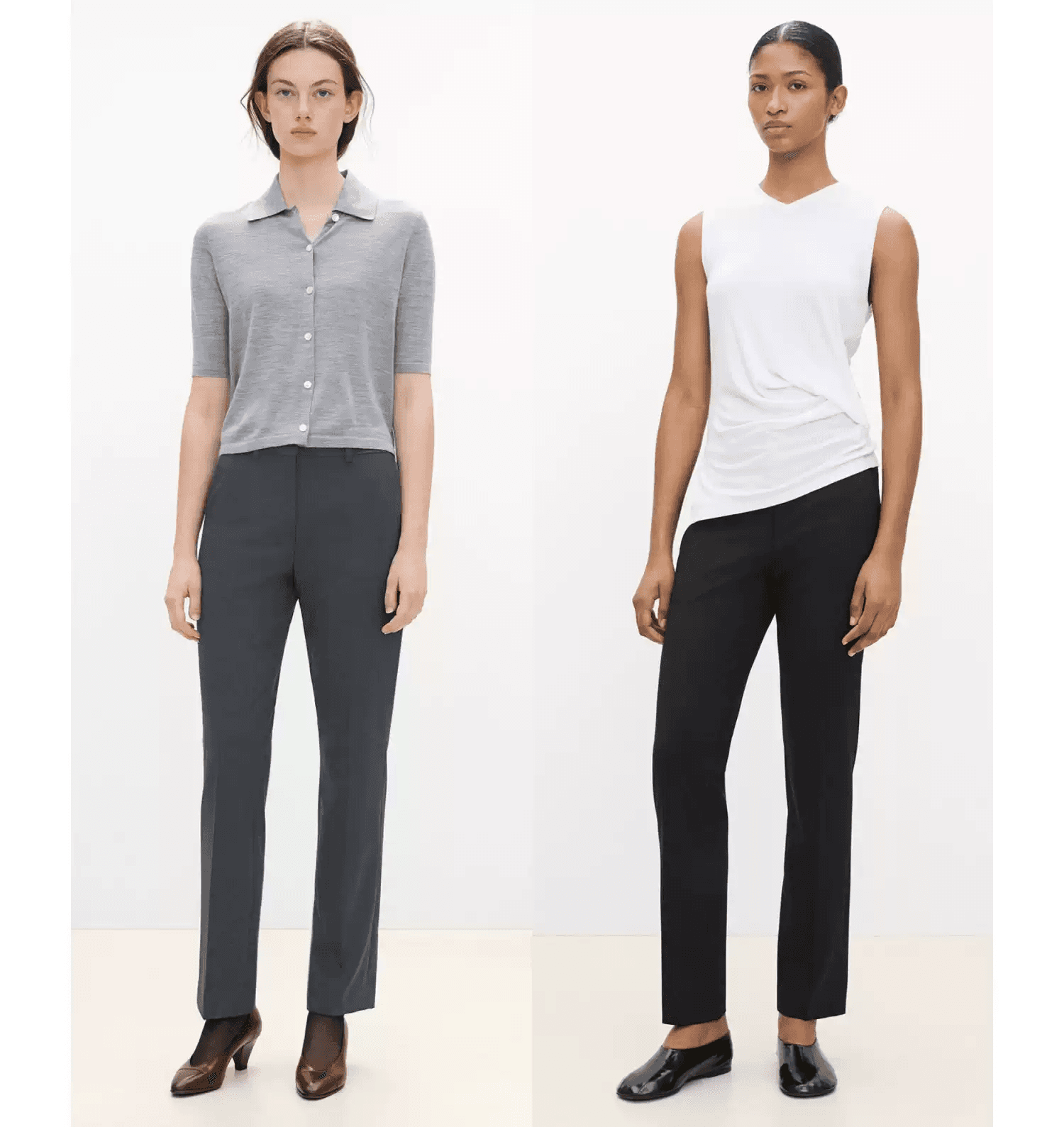 Elegant Tailored Wool-Blend Trousers - photo 5