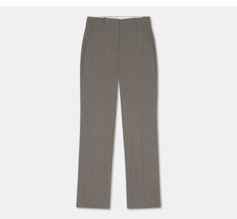 Elegant Tailored Wool-Blend Trousers - detail 8