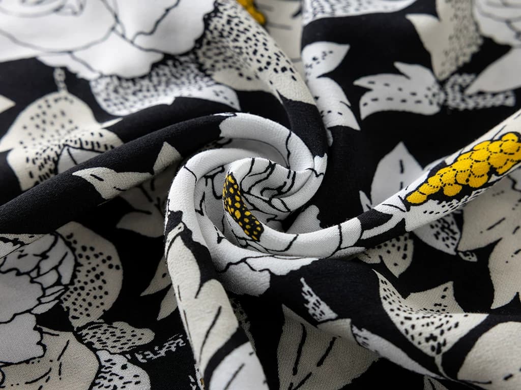 DVF Floral V-Neck Flutter-Sleeve Tea Dress - detail 6