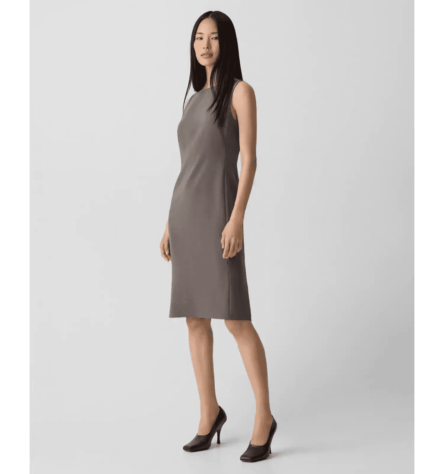 Winter 2026 Sleeveless Boat-Neck Mermaid Dress - photo 3