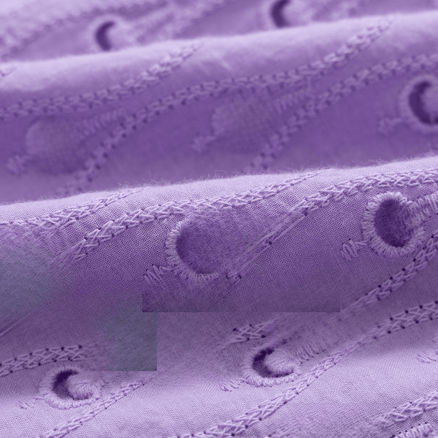 DVF Fall 2026 Embroidered V-Neck Dress with Lace Panels - detail 7