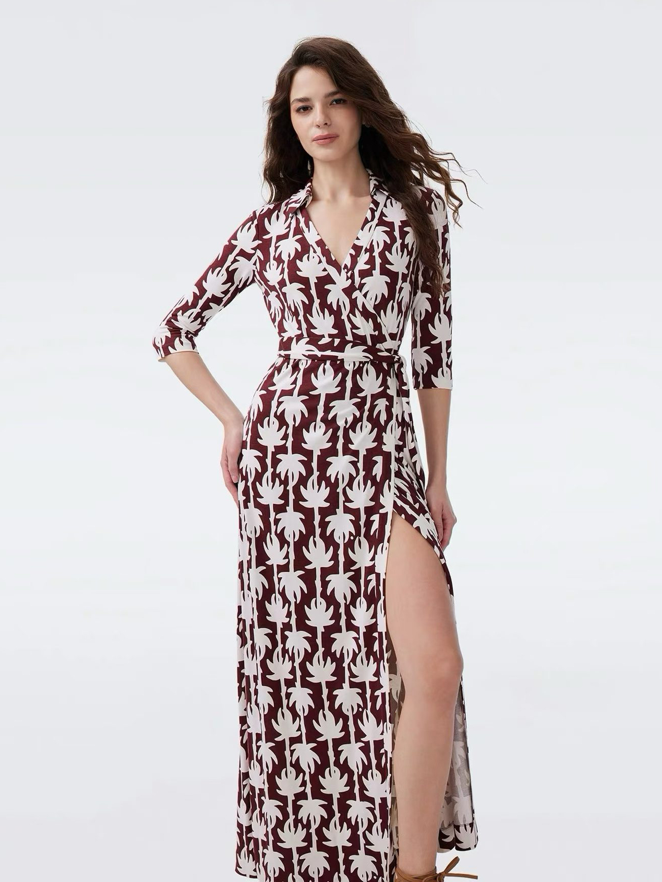 Elegant grace women dress stock photo 17