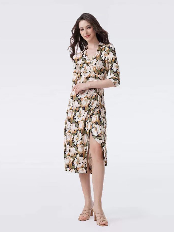 Elegant grace women dress stock photo 20