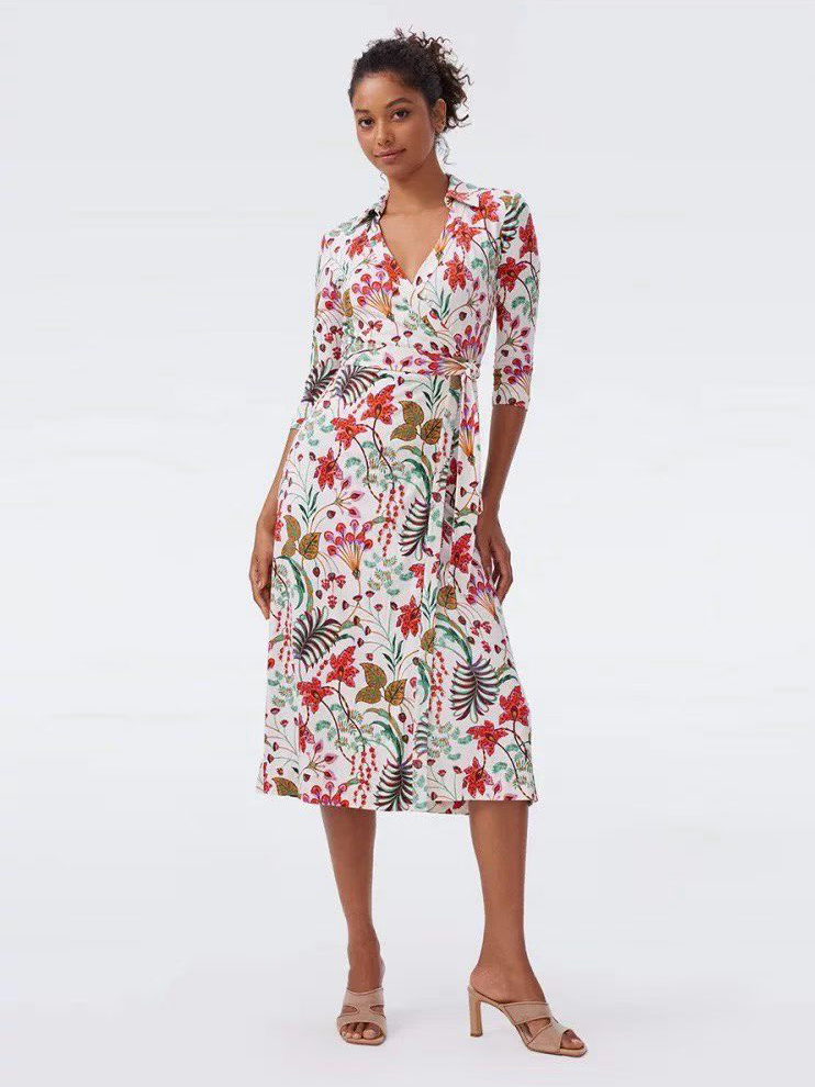 Elegant grace women dress stock photo 22