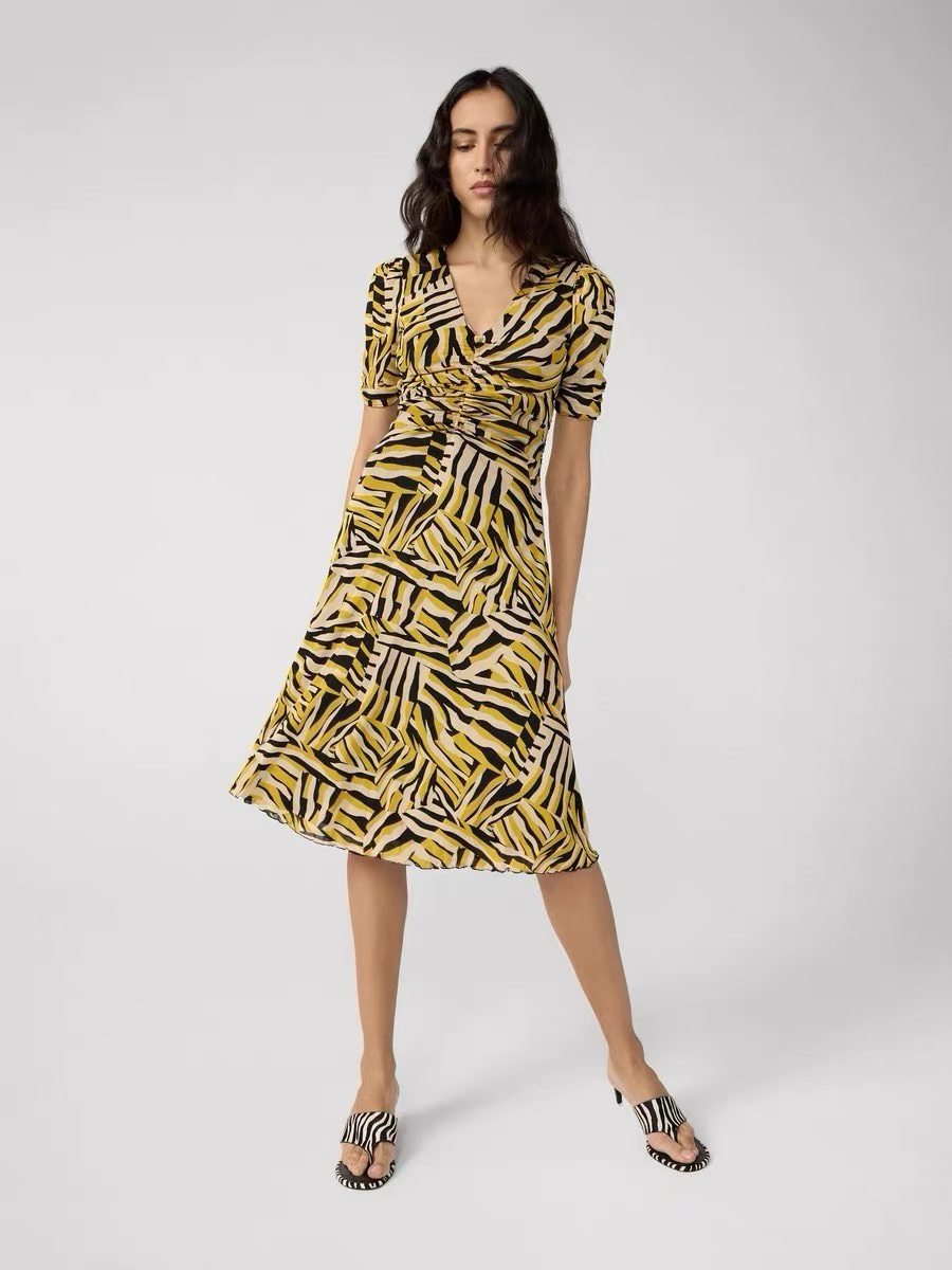 Elegant grace women dress stock photo 27