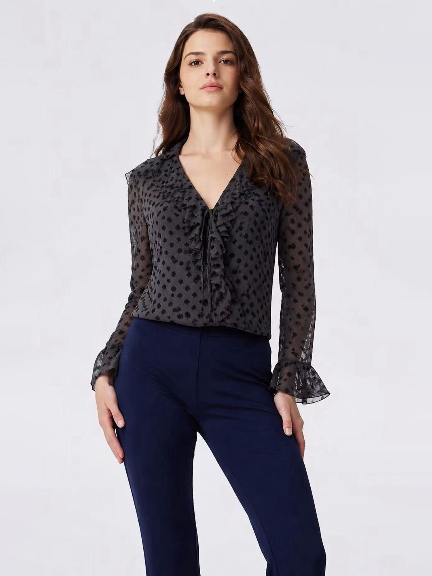 Elegant grace women dress stock photo 31