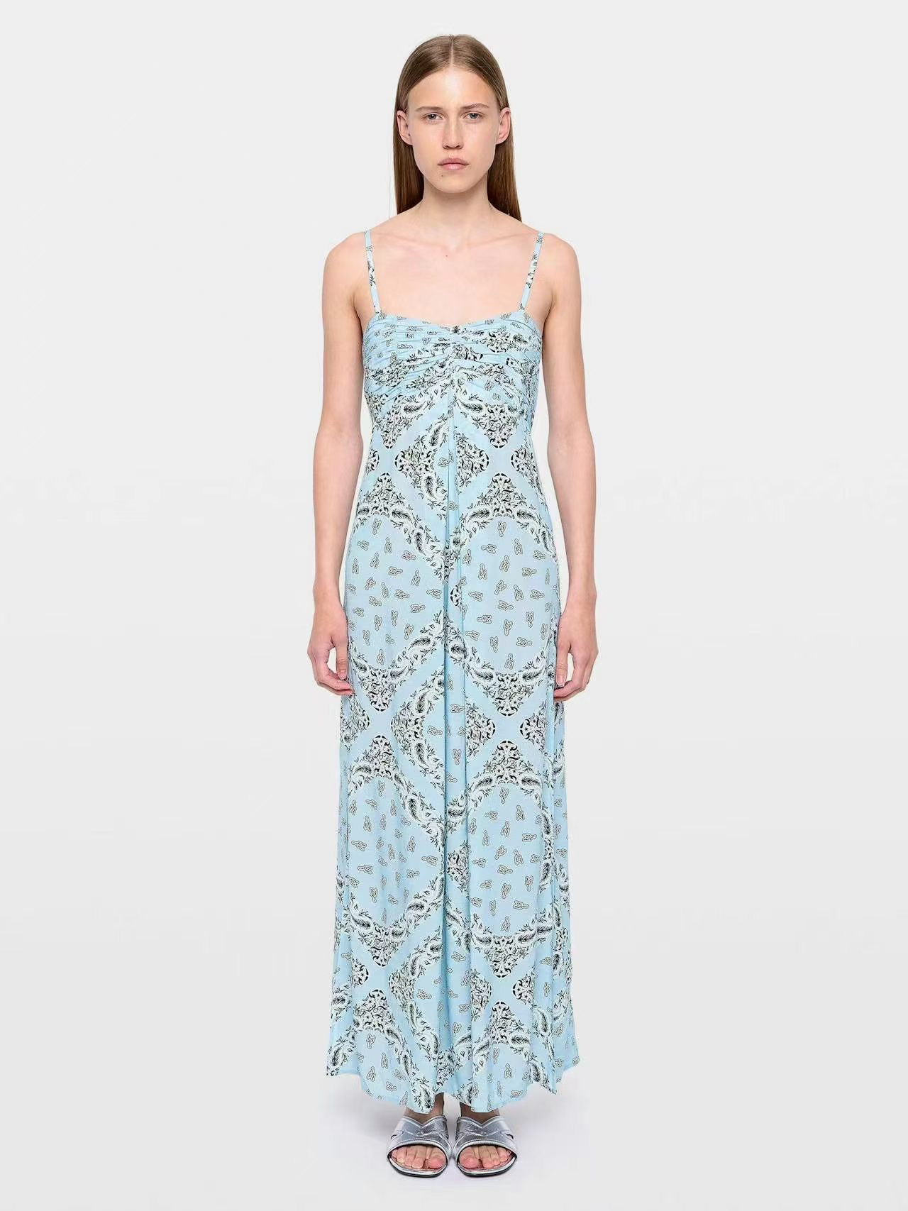 French-inspired unbranded women fashion stock photo 7