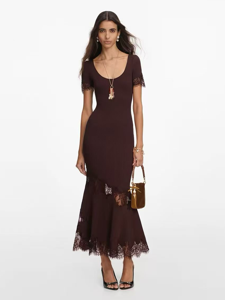 Elegant premium women dress stock photo 5