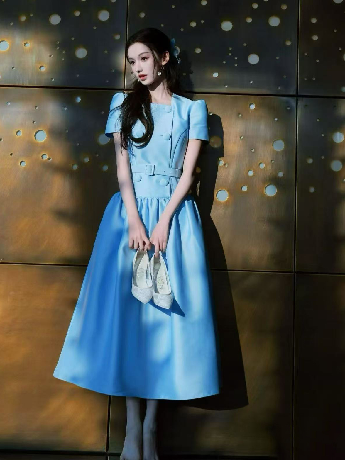 Elegant premium women dress stock photo 8